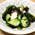 みどりのとも's cooksnap of when they made 【おかず】蛸とわかめとキュウリの酢のもの.