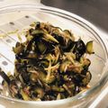 のんたん☆お弁当's cooksnap of when they made ミョウガと茄子のごま油醤油和え.