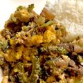 クックMBL7IZ☆'s cooksnap of when they made ゴーヤと牛肉の中華炒め.