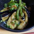 あまむま's cooksnap of when they made 茄子と獅子唐のどんぶり。.