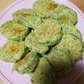 ☆kassi ☆'s cooksnap of when they made お野菜たっぷり離乳食！小松菜パンケーキ.