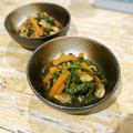 さるちゃんばなな's cooksnap of when they made かぶの葉と油揚げの煮浸し.