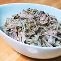 桜月❀咲良mommy's cooksnap of when they made あっさり豚もやしナムル.