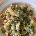 Yokchina's cooksnap of when they made ポテトサラダ☆コーンとカニカマで☆簡単☆.