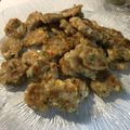 Katter's cooksnap of when they made 離乳食後期〜完了期☆ふわふわ鶏おやき.