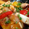 まどかクッキング's cooksnap of when they made 韓国料理 ウマ辛〜！辛〜いイカ炒め.