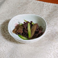 クックGN272G☆'s cooksnap of when they made ごぼうと牛肉の炒めもの.