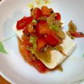 マダムキュリー's cooksnap of when they made トマトザーサイやっこ.