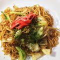 horseland's cooksnap of when they made ソース焼そば.