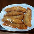 fumioko23's cooksnap of when they made ナスとチーズの豚巻きフライ.