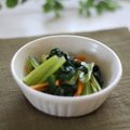 まろんかふぇ's cooksnap of when they made お弁当にも☆小松菜と人参のおひたし.
