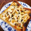 よよっち♪'s cooksnap of when they made 塩昆布と鮭のマヨチーズトースト.