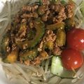 トコタン's cooksnap of when they made レタスモリモリ♫ゴーヤのカレーミート♬.