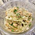 miffy77's cooksnap of when they made 蒸し鶏と薬味のピリ辛中華風サラダ.