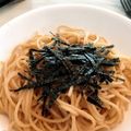 ひでみママ's cooksnap of when they made たらこ、バター、めんつゆでパスタ.