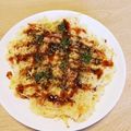 take♪aki♪'s cooksnap of when they made そうめんのリメイク！お好み焼き.