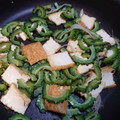 ＴＥＴＵーＭＥＴＡＬ's cooksnap of when they made ゴーヤと厚揚げの生姜炒め.