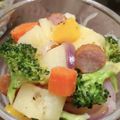 南風♡'s cooksnap of when they made ＊時間差レンチン♪ホットサラダ＊.