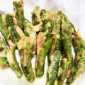 himawariゆー's cooksnap of when they made ししとうとウインナーの天ぷら.