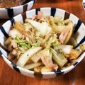 低カロ探検隊's cooksnap of when they made 山芋と白菜のソテー.