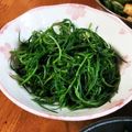 低カロ探検隊's cooksnap of when they made 旬菜☆シャキシャキおかひじきのおひたし.