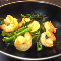 チカッティ's cooksnap of when they made 空心菜とエビ炒め.