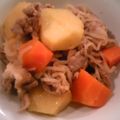 ☆海ママ☆'s cooksnap of when they made 肉じゃが。水なし、だしなし、加圧３０秒！.