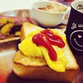 choco831's cooksnap of when they made レンジで１人分♪スクランブルエッグ.
