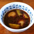 あわ雪りんご's cooksnap of when they made 簡単～ぜんざい♪さつまいも入り。.