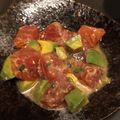 クックLH15RL☆'s cooksnap of when they made 簡単☆まぐろとアボカドのポキ.