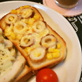 アイリッシュショコラ's cooksnap of when they made ☆ちくわ！マヨコーンチーズnoトースト☆.