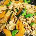 ゆみくっきん's cooksnap of when they made 冬至に◎豚肉とかぼちゃの和風炒め.