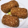 れぃ　ちゃん's cooksnap of when they made 揚げないカボチャコロッケ.