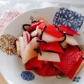 umi☆neco's cooksnap of when they made 赤大根の塩昆布和え.