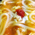 coco0607's cooksnap of when they made 病み上がりに☆卵とじうどん　梅干のせて～.