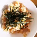 うさぽんぽん♪'s cooksnap of when they made レンジで簡単！たらこチャーハン❀.