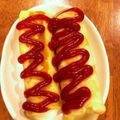 にぼり's cooksnap of when they made 揚げずに<簡単>チーズ&アメリカンドッグ.