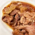 yomogiiii's cooksnap of when they made 豚こま切れ肉で簡単。甘辛豚丼！.