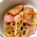 Marmo's cooksnap of when they made れんこんとベーコンのバター醤油炒め.