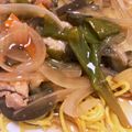 67luna's cooksnap of when they made 【農家のレシピ】ナスのあんかけ焼きそば.