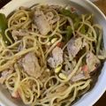 スノーディッシュ's cooksnap of when they made さっぱり醤油焼きそば♡麺は野菜でムラそう.