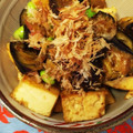 おうちゃん母さん's cooksnap of when they made 特製だれ★厚揚げとなすのしょうが焼き。.
