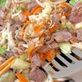 プリンセスととろ's cooksnap of when they made 切り干し大根とカルビ肉の卵炒め.
