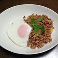おにぎり99's cooksnap of when they made 和風ガパオライス.