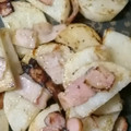 kyokoha's cooksnap of when they made 簡単長芋とベーコンの炒め物.