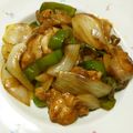 urararara's cooksnap of when they made 子ども大好き♪鶏肉とピーマンのカレー炒め.