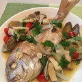 さっちょメ's cooksnap of when they made 簡単でも見栄えよし！鯛でアクアパッツァ風.