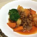 塩の魔人's cooksnap of when they made 牛肉のトマト煮込み.