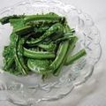 ♡いるか♡'s cooksnap of when they made 山菜美味しい！こごみの胡麻油醤油和え.