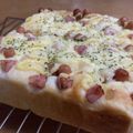 sunsunよっぴい's cooksnap of when they made ウインナーチーズソフトフランスちぎりパン.